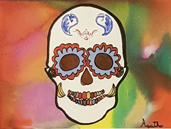 Caveira Mexicana - 40 x 50 - AST